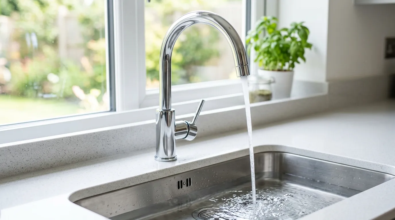Local Plumbing Master Pros same day plumber fixing a faucet in Red Corral, CA